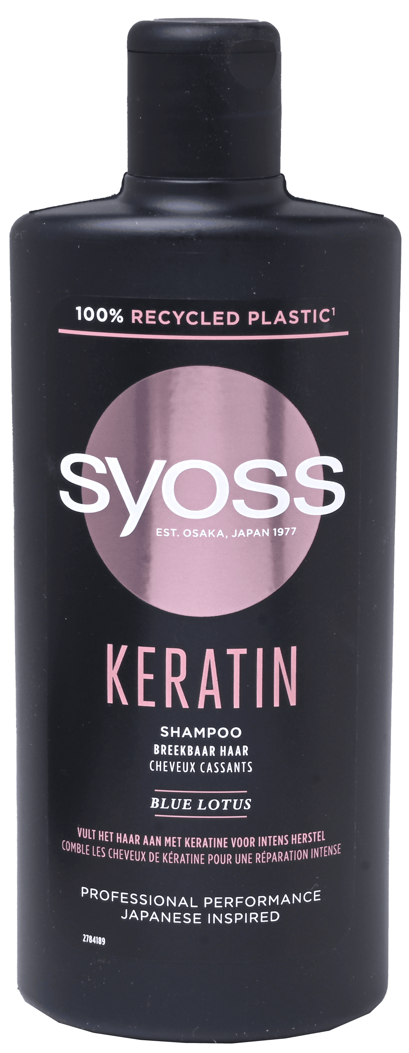3 flessen Syoss Shampoo Keratin 440ml
