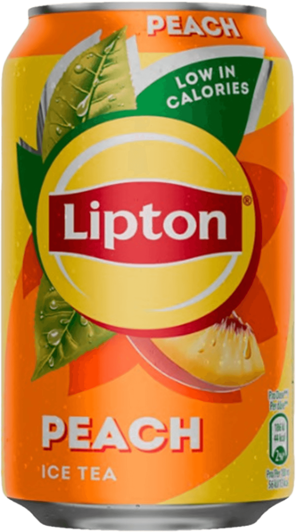 6 blikken Lipton Ice Tea Peach 330ml