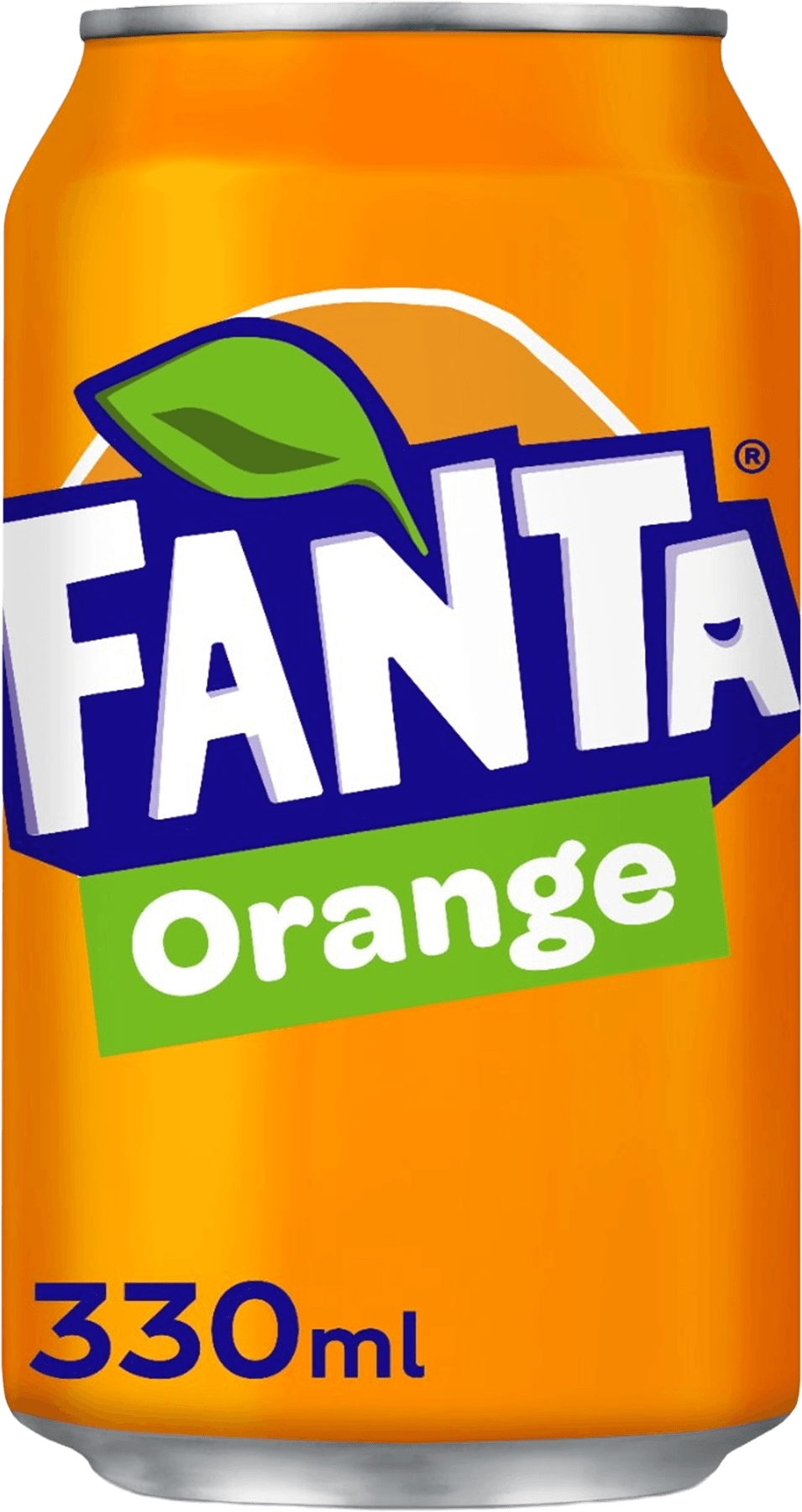 6 blikken Fanta Orange 330ml