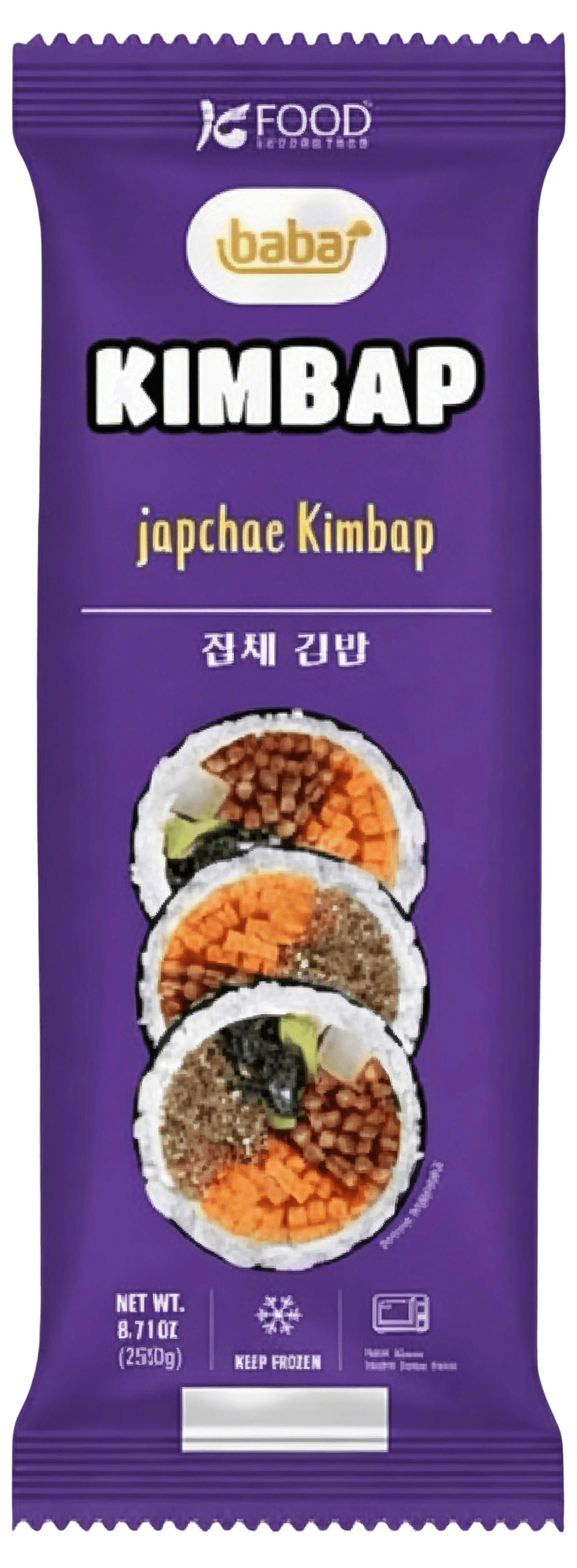5 Pakken Baba japche kimbap 230gr