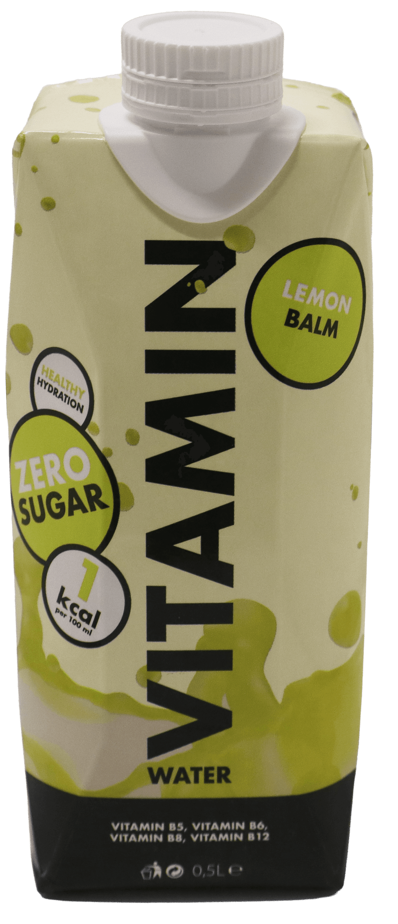 2 Pakken Vitamin Choice Citroen Melisse Zero Sugar Vitamine Water 500ml