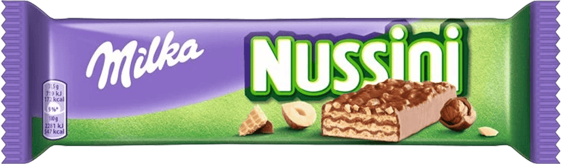 Milka Nussini Chocoladerepen 35x31,5gr