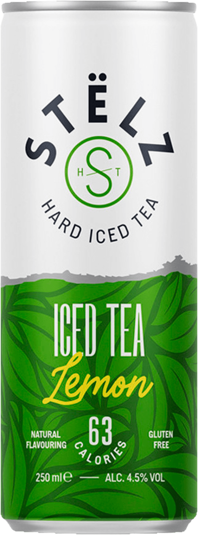 6 blikken Stëlz Iced Tea Lemon Hard Seltzer 4,5% 250ml