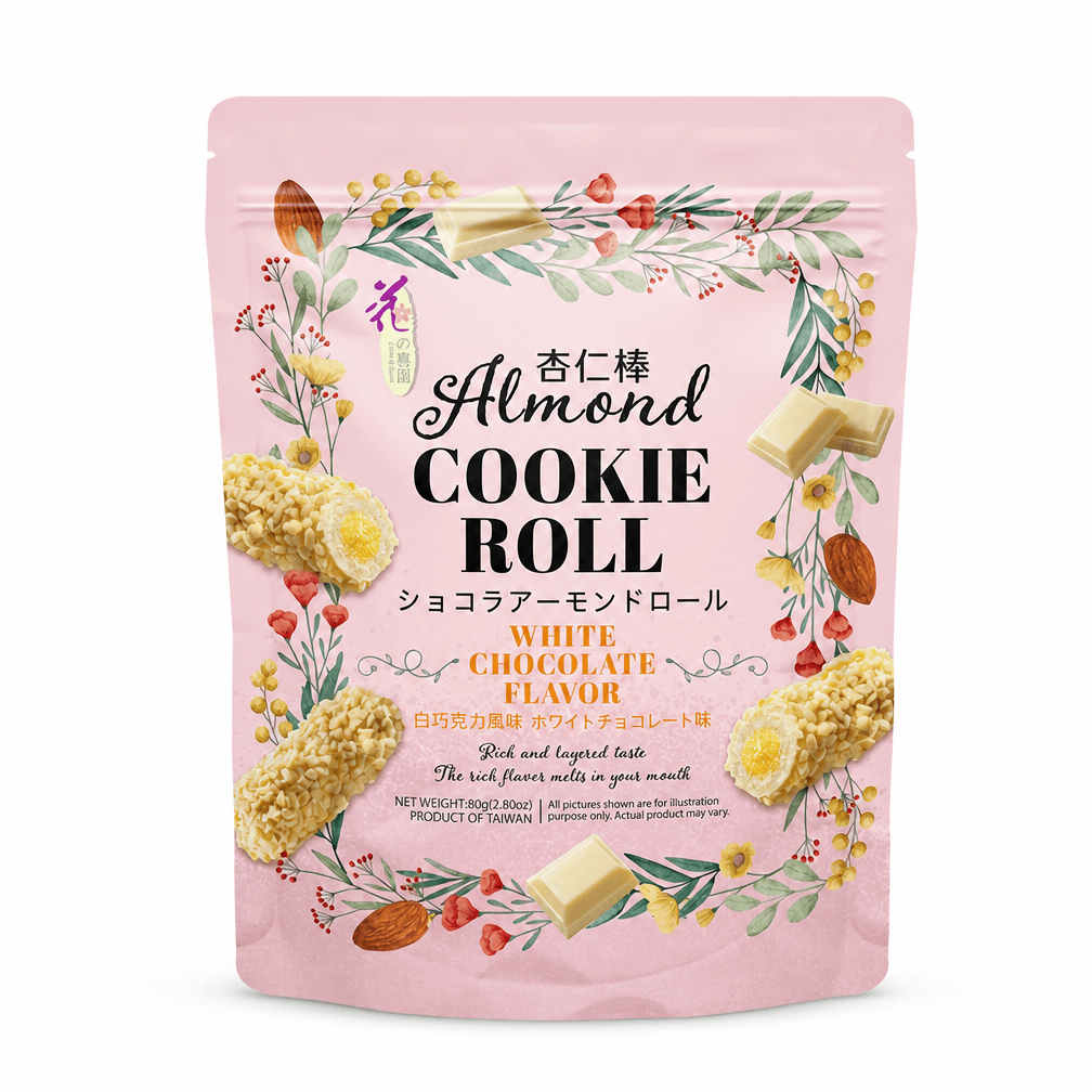 3 pakken Love & Love Cookie Roll witte Chocolade 200g