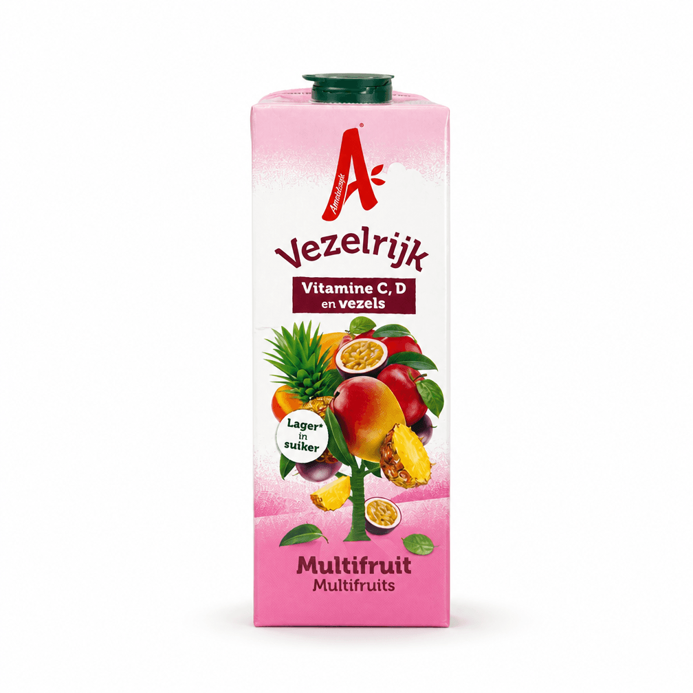 2 Pakken Appelsientje Vezelrijk multifruit 1L