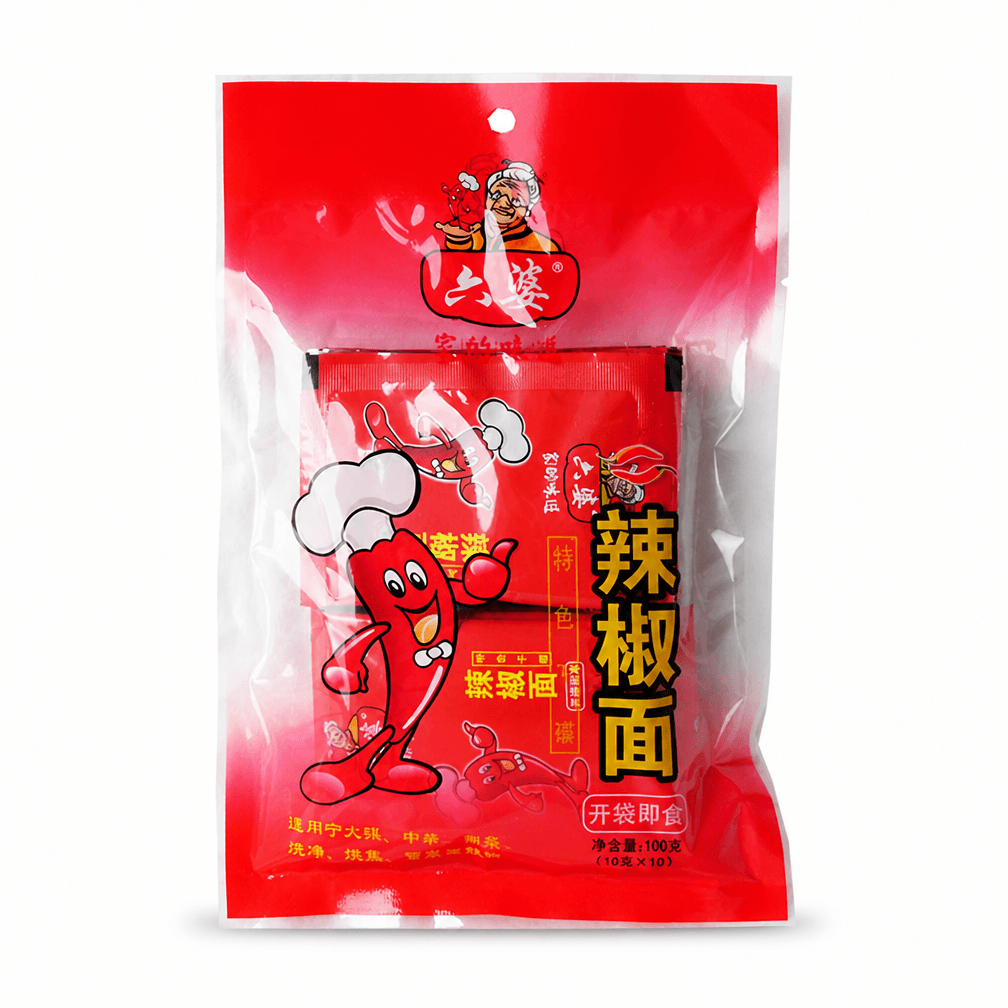5 Pakken Liu Po Chili Powder 100GR