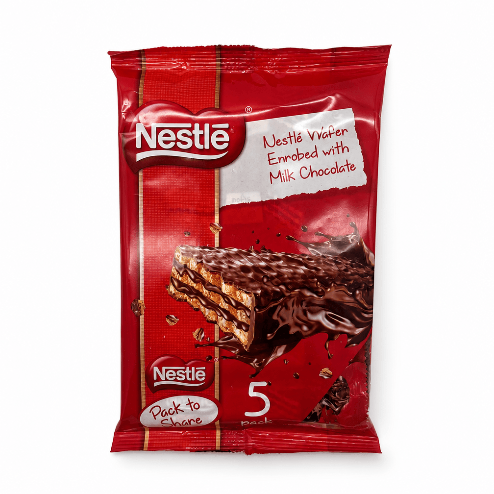 3 Pakken Nestle Crispy Wafer 5-pack 95gr