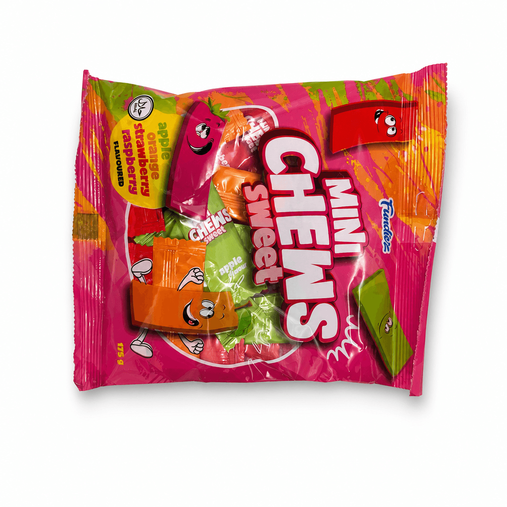 3 Zakken Fundiez Mini Chews Sweet 175gr