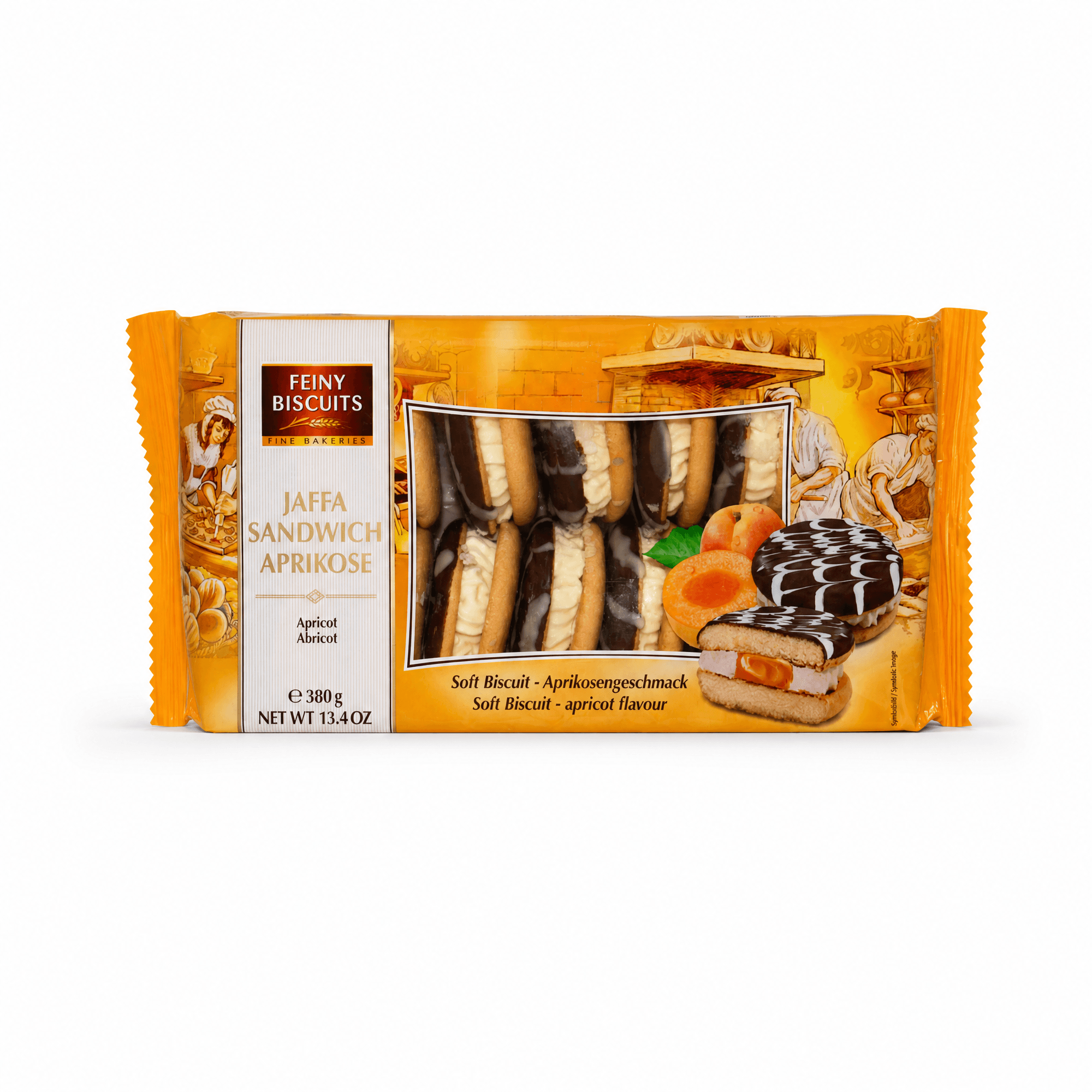 Jaffa Sandwich Crème Abrikoos 380g