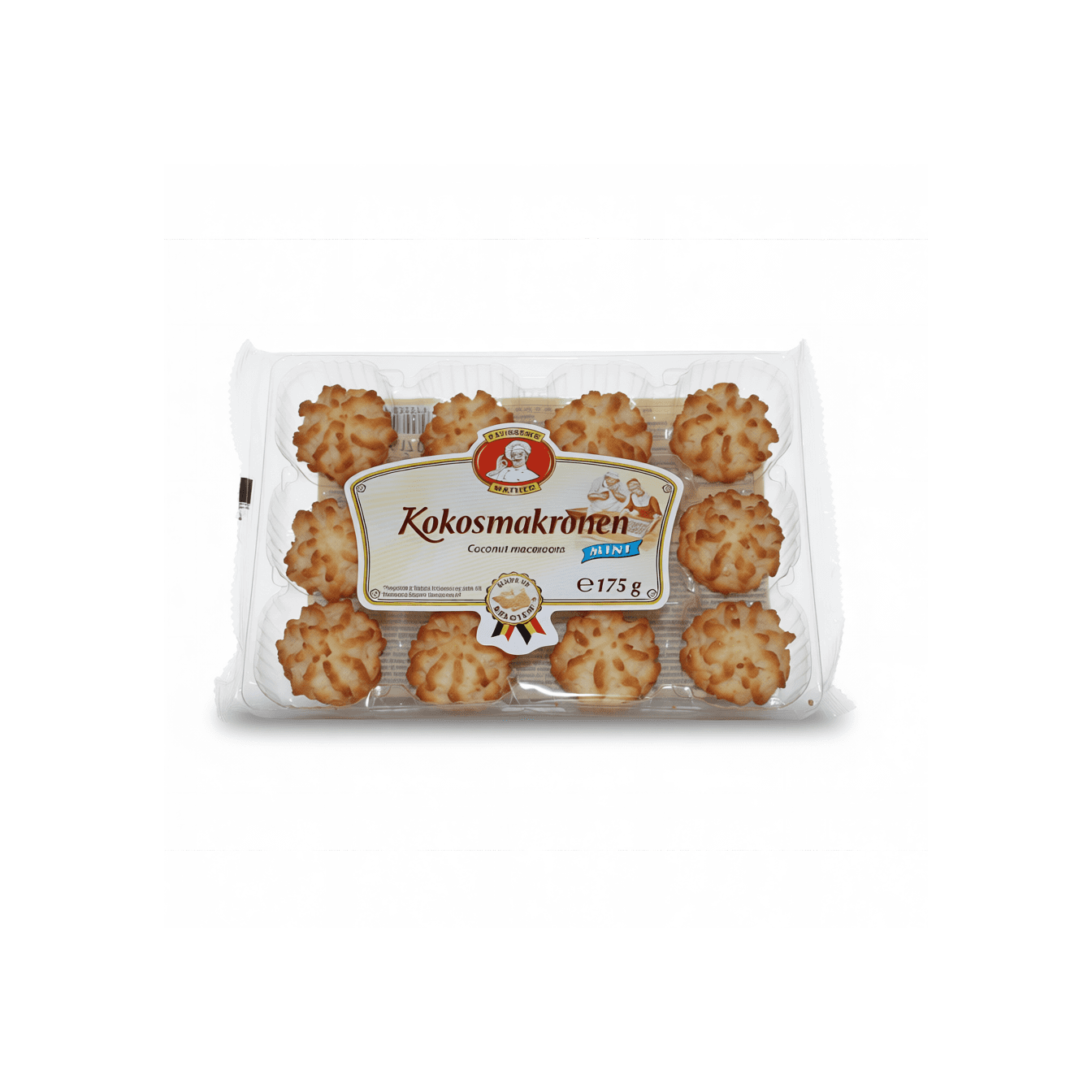 kokosmakronen naturel 175g