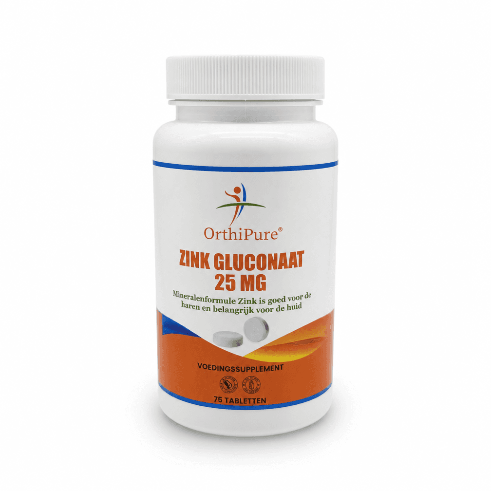 OrthiPure Zink Gluconaat 75 Tabletten
