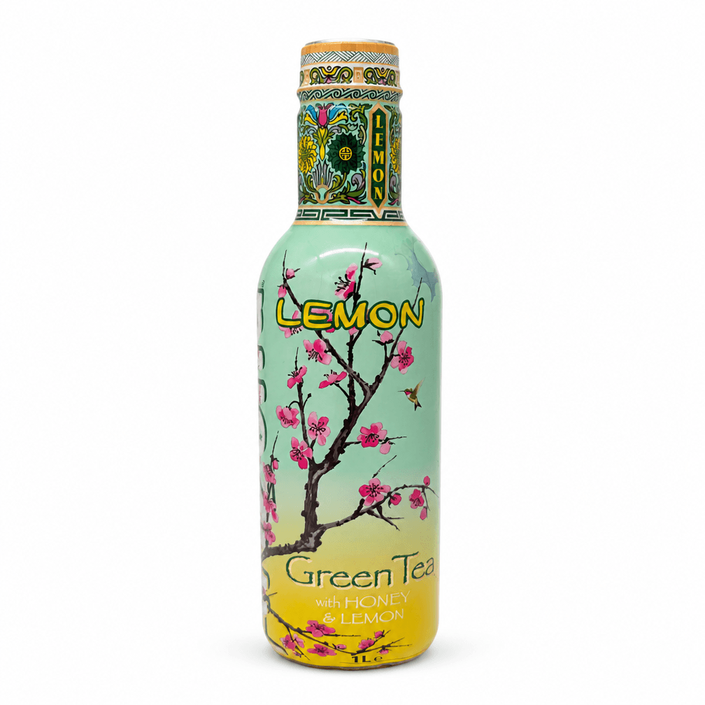 Fles Arizona Green Tea Lemon ijsthee citroen 2 x 1 L