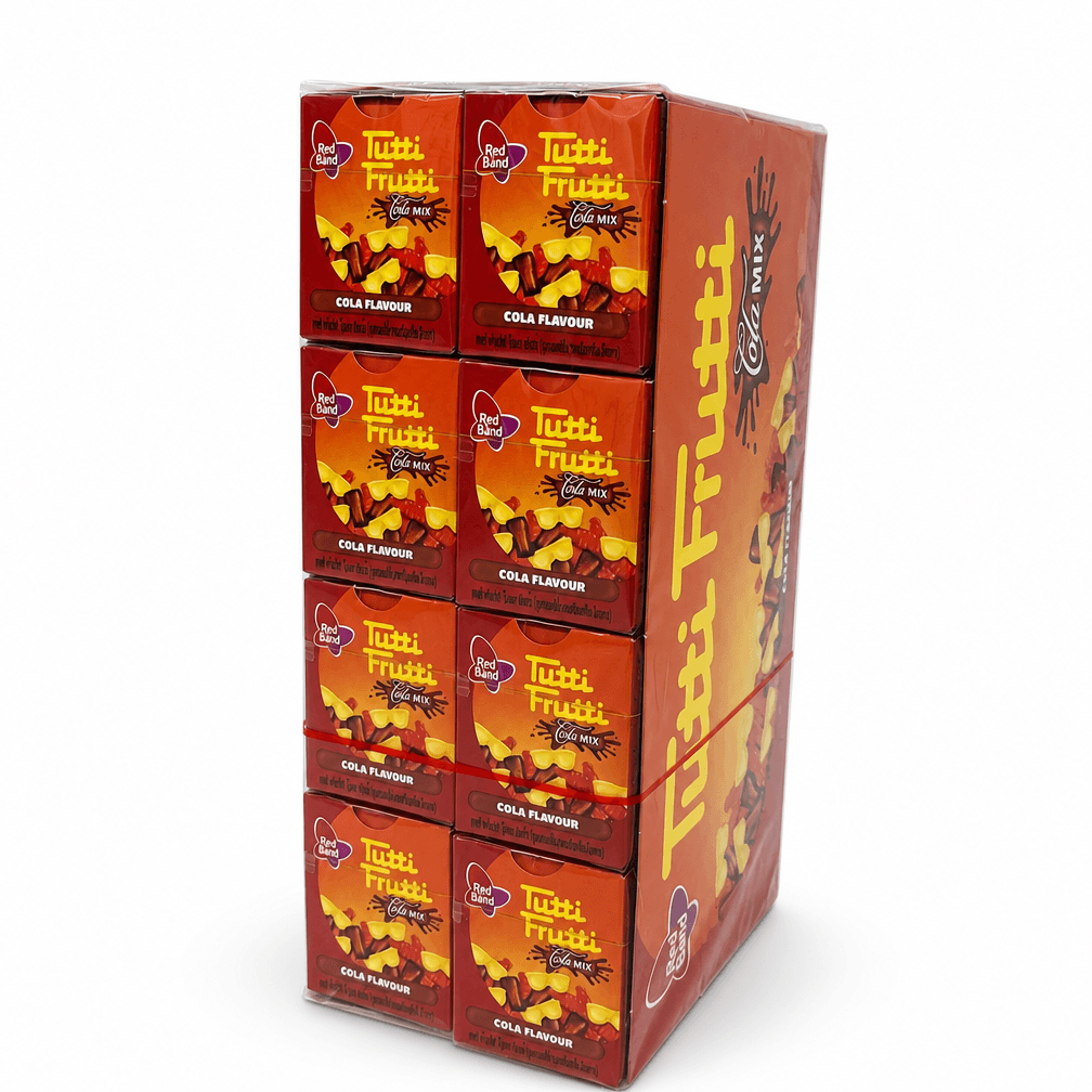48 Pakken Red Band Tutti Frutti Cola 24g