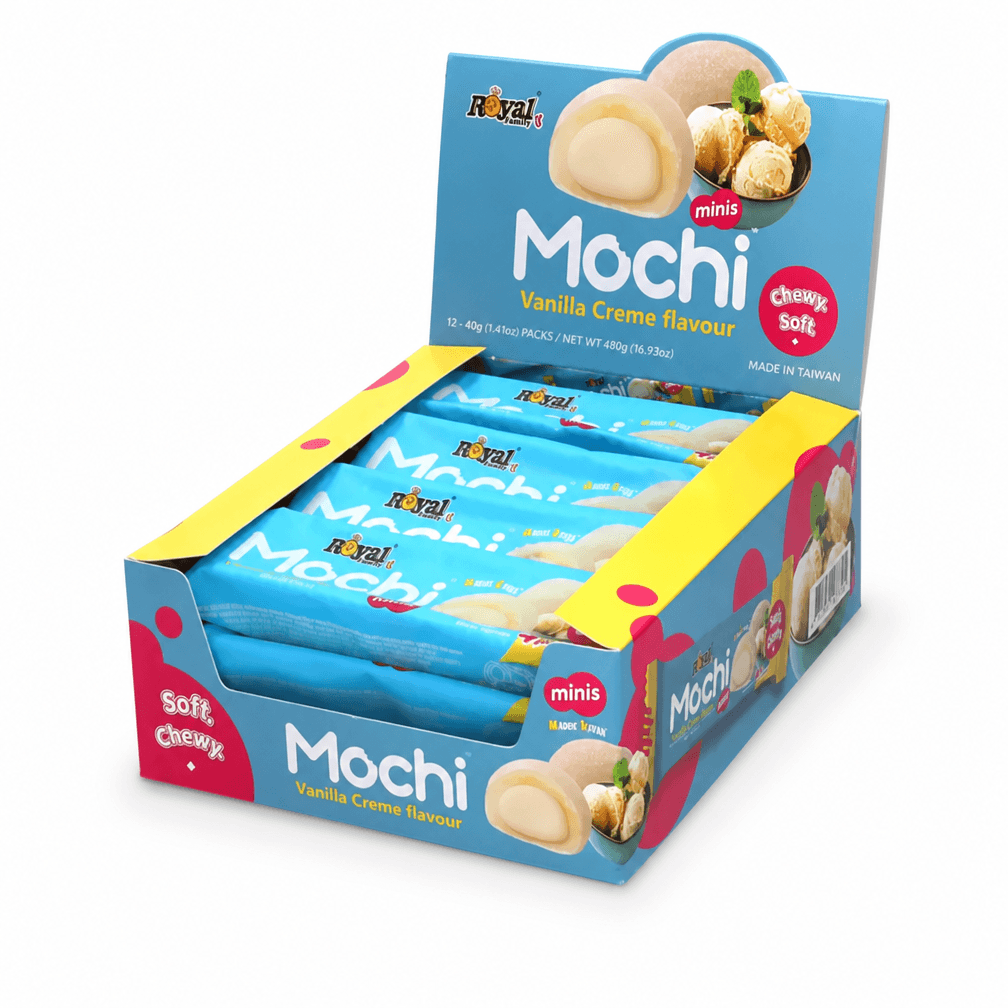 Royal Family Mochi Mini Vanilla Cream 12x40g