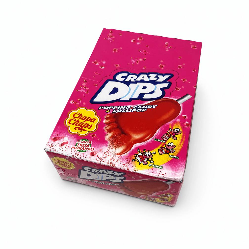 24 Zakken Chupa Chups Popping Candy Met Lolly 14g