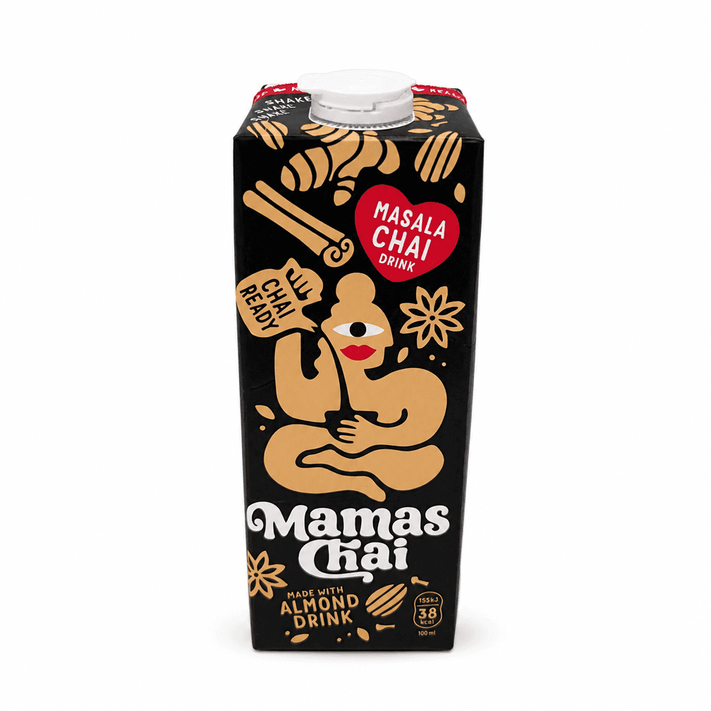 2 pakken MamasChai Masala Chai Drink 1L