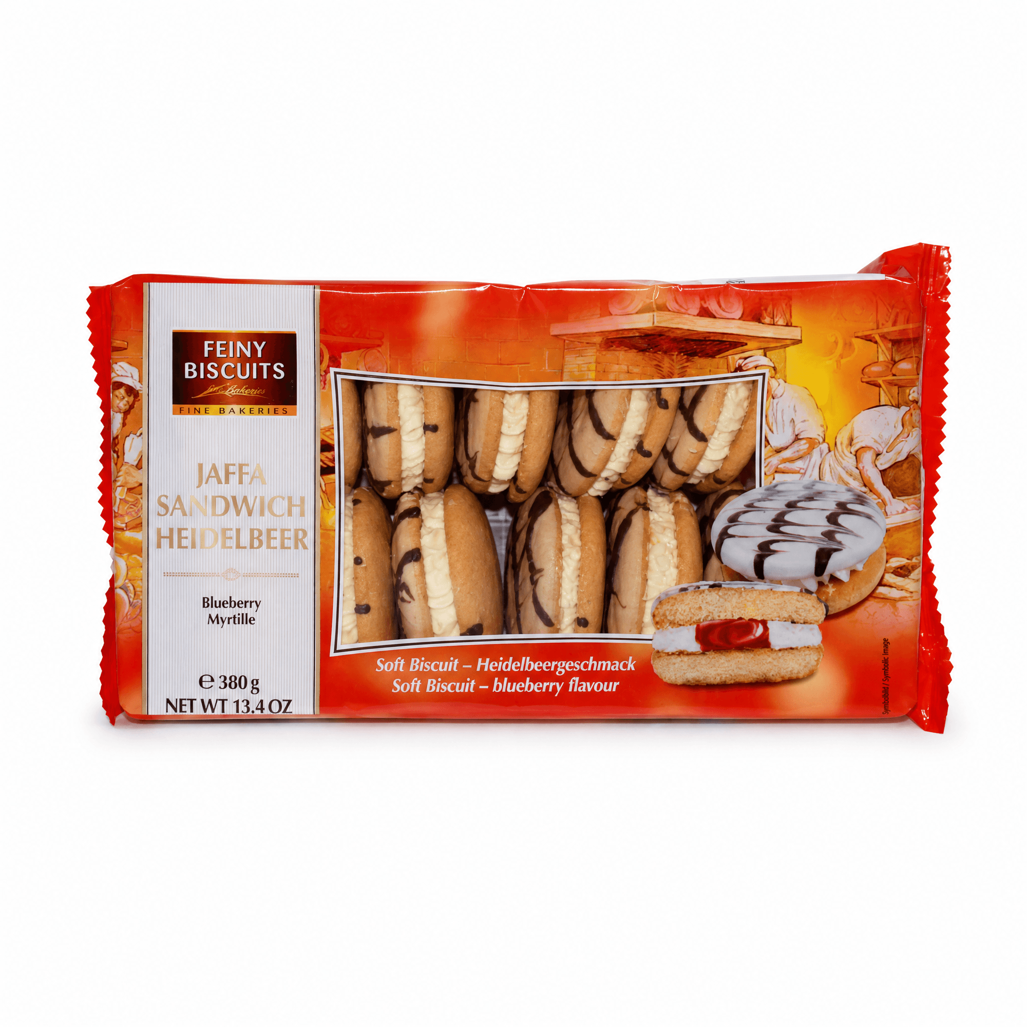 Jaffa Sandwich Crème Bosbes 380g