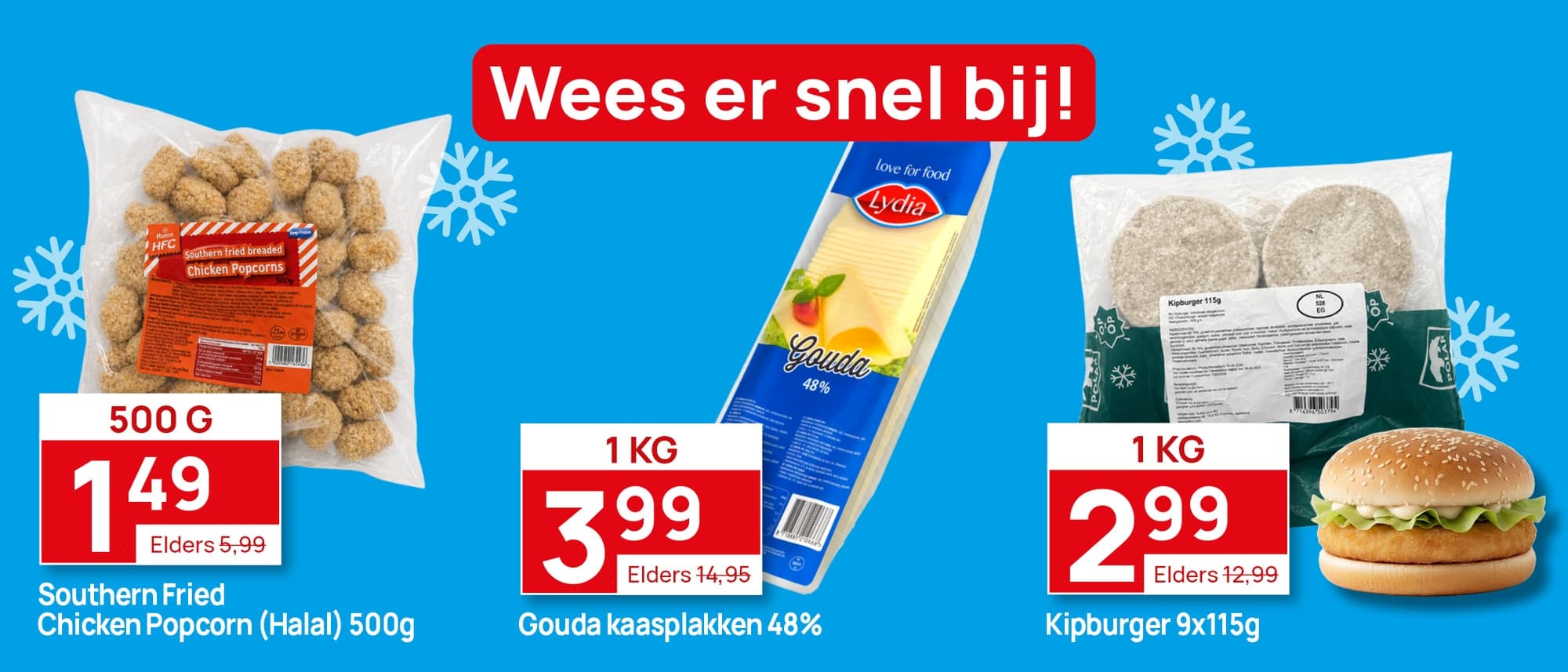 De goedkoopste boodschappen!