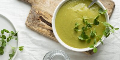 Assortment healthy meal table