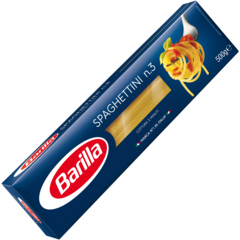 Barilla Italiaanse pasta Spaghettini 500g