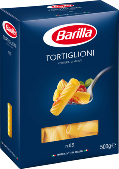 Barilla Italiaanse pasta Tortiglioni 500g
