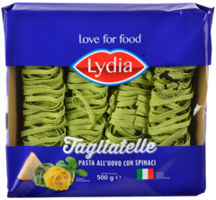 Lydia Italiaanse pasta Groene Tagliatelle 500g