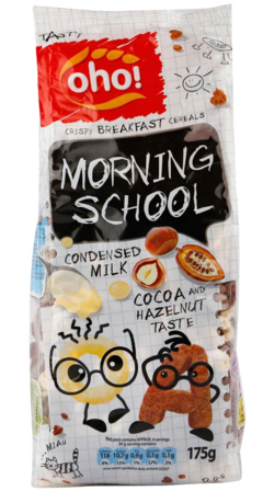 2 pakken Oho Cereal Morning School 175g