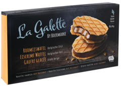 3 pakken La Galette Vanille Roomijswafel 4x74g