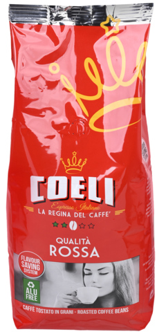Coeli Caffé Qualita Rossa Koffiebonen 1kg