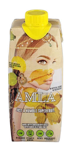 12 pakken Amla Gooseberry Superfruit Drink 500ml