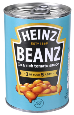 3 blikken Heinz Beanz in Tomatosauce 415g