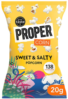 12 zakken Popcorn Sweet & Salty