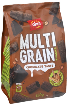 2 pakken Oho Multi Grain Snacks Choc 150g