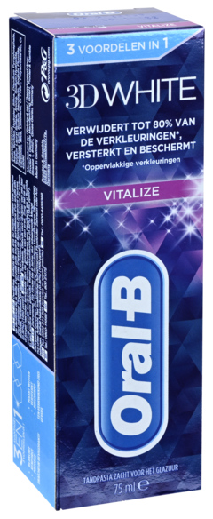 Oral-B Tandpasta 3D White Vitalizing 75ml