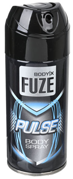 2 Flessen Body-X Fuze Deo Spray Pulse 150ml