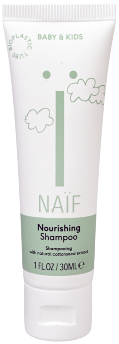 2 Tubes Naif Quality Baby Verzorgende Voedende Shampoo 30ml