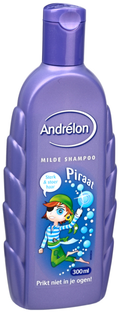2 flessen Andrélon Shampoo Piraat 300ml