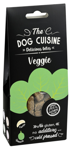 10 pakken The Dog Cuisine Veggie Hondensnacks 100g