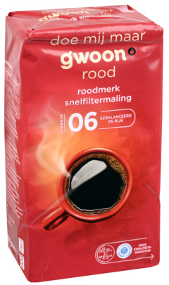 Koffie Roodmerk Snelfilter 500 g