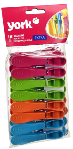 Wasknijpers Plastic 16st