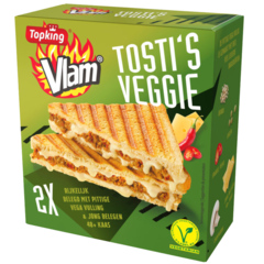 3 pakken Topking Vlamtosti Veggie 2-pack