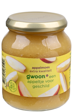 G'woon Appelmoes extra 360 ml