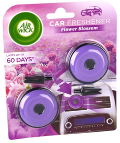 2 pakken Air Wick Car Fresh Twin Blossom
