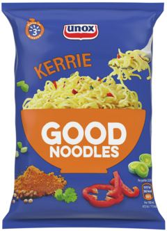 11 pakken Unox Good Noodles Kerrie 70g