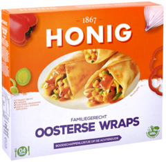 2 Pakken Honing Oriental Wraps Familie Gerecht 355g