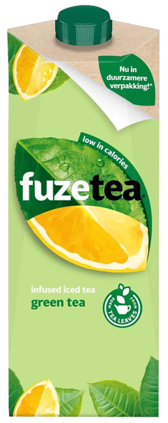 2 pakken Fuze Tea Green Tea 1,5L