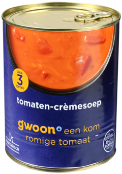 G'woon Tomaten-crèmesoep 800ml