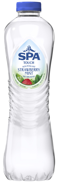 3 flessen Spa Touch Still Strawberry-Mint 1L