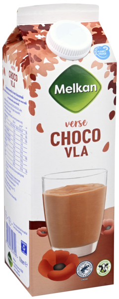 Melkan Verse Chocolade Vla 1L