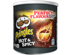 12 pakken Pringles Hot & Spicy 40g